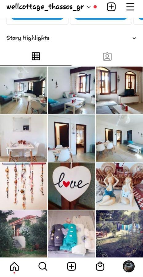 Το Σπίτι Με Το Πηγάδι - Wellcottage Thassos Skala Kallirakhis Exterior photo